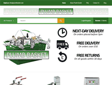 Tablet Screenshot of plumbbasket.com